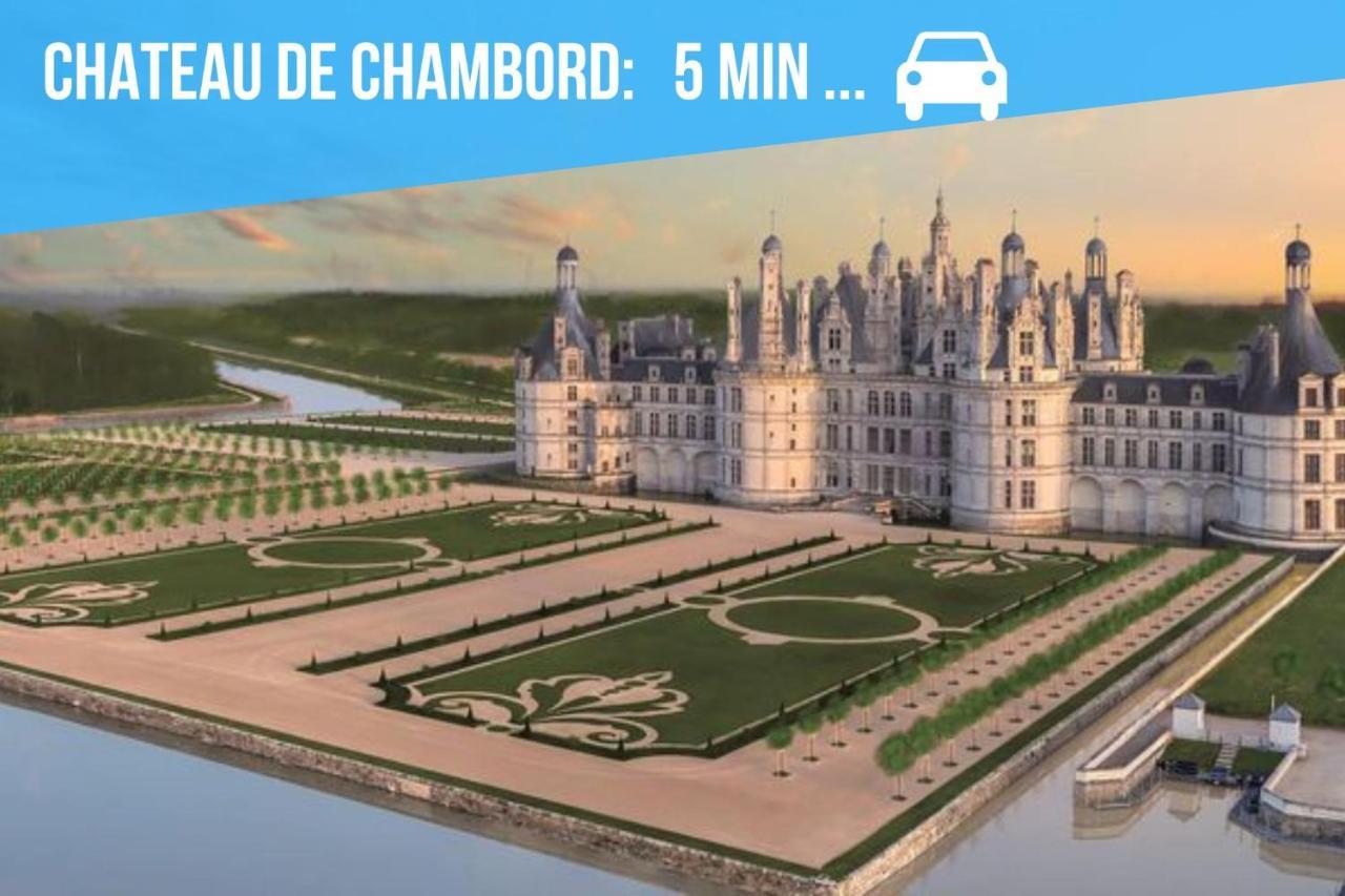 Caporizon-L'Atelier-Aux Portes Du Chateau De Chambord Saint-Claude-de-Diray Bagian luar foto